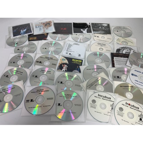 190 - COLLECTION OF ASSORTED DEMO CD'S INC BRYAN FERRY, WILLIE NELSON, JUDAS PRIEST, JIMI HENDRIX