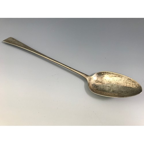 3370 - GEORGIAN EDINBURGH SILVER GRAVY SPOON, approx. 90g