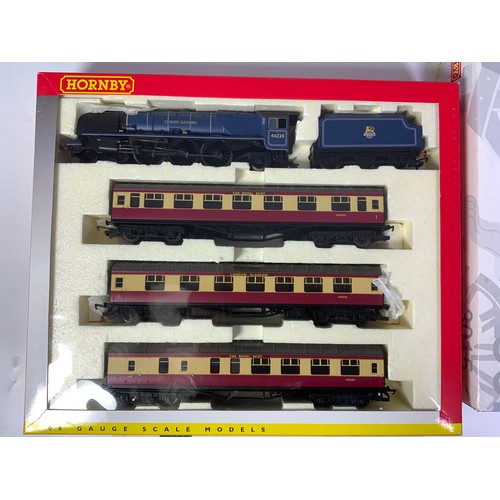 411 - HORNBY TRAIN PACK R 2303 M THE ROYAL SCOT TRAIN PACK PRINCESS ALEXANDRA 46224 WITH THE ROYAL SCOT CE... 