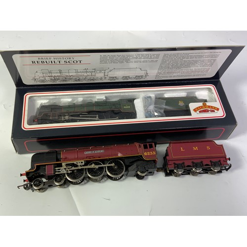 413 - BACHMANN  REBUILT SCOT 4-6-0 LOCOMOTIVE ITEM NO 31-225 RE-BUILT SCOTT 46102 'BLACK WATCH' BR GREEN, ... 