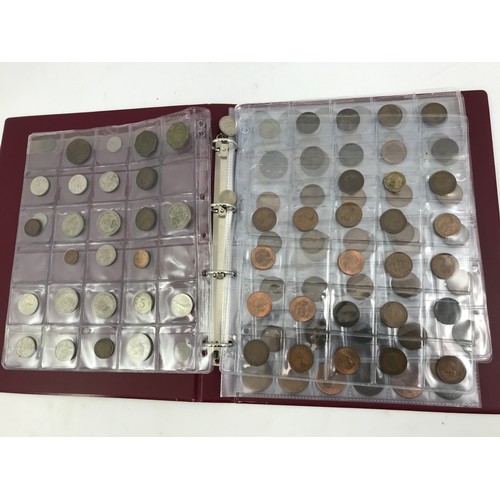 3450 - ALBUM COLLECTION OF VARIOUS COINS