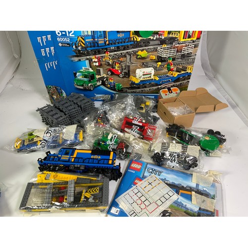 125 - LEGO CITY 60052, BOXED, UNSEALED AND CONTENTS UNCHECKED