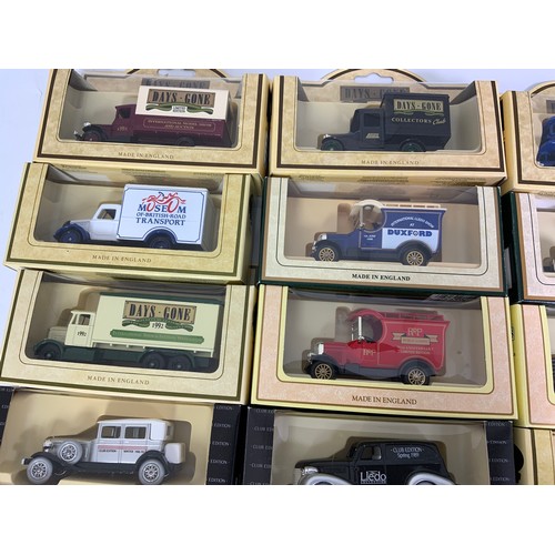 338 - 24 BOXED LLEDO MODELS INCLUDING A NUMBER OF BLACK BOXED CLUB LIMITED EDITION MODELS