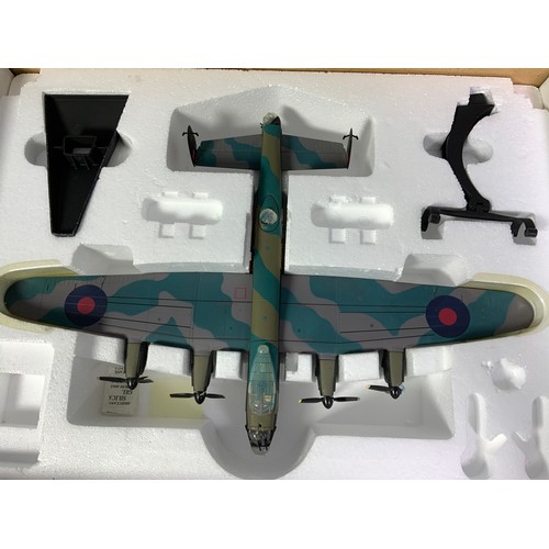 227 - CORGI BOXED AVRO LANCASTER B1 R5868 PO-S, AA32601. 1 PROP. A/F, PLUS U/B CORGI HUNTER, & OTHER MODEL... 