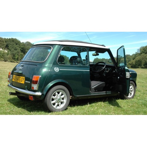 23 - 2000 MINI COOPER 1275, LOW MILEAGE, APPROX. 22500 MILES, RECENT MOT, A FAST APPRECIATING CLASSIC!