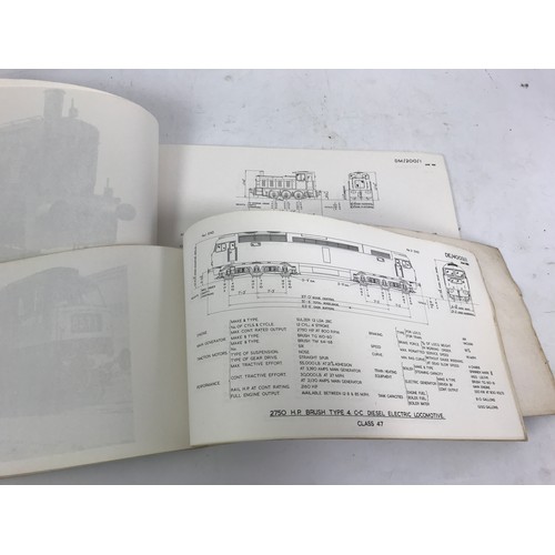 69 - BR MAIN LINE & SHUNTING DIESEL LOCOMOTIVE DIAGRAM BOOKS, MT 25, MT 27