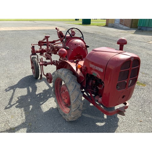 17 - VINTAGE TRACTOR, DAVID BROWN 2D VINEYARD TRACTOR, REGISTERED 16.04.1958 PJB498. BELIVED TO BE EX GRO... 