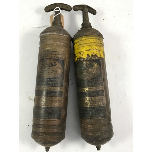 372 - 2 BRM PYRENE FIRE EXTINGUISHERS