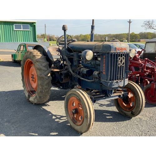 18 - HISTORIC TRACTOR FORDSON AGRICULTURAL TRACTOR CBW606R BUILT CIRCA 1951 FIRST REGISTERED 21.4.1977 WI... 