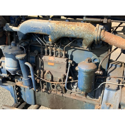 18 - HISTORIC TRACTOR FORDSON AGRICULTURAL TRACTOR CBW606R BUILT CIRCA 1951 FIRST REGISTERED 21.4.1977 WI... 