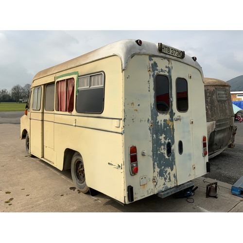 10 - BEDFORD J1 AMBULANCE, WITH A HAWSON / WADHAM STRINGER BODY, (2 AXLE REGID BODY MOTOR CARAVAN FORMER ... 