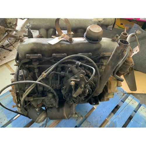 25 - LANDROVER ENGINE EX MILITARY 2.5 LITRE