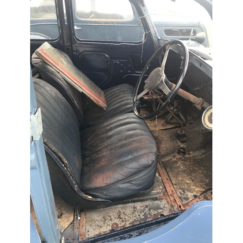 6 - HILLMAN SALOON BWP708 FIRST REGISTERED 31.12.1937 FOR RESTORATION

We are advised this is a Hillman ... 