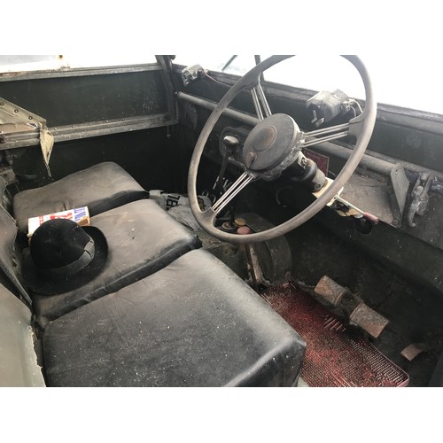 16 - SERIES 1 LAND ROVER GNR 103, MK 1, FIRST REGISTERED 23.10.1950, PETROL

The successful bidder must p... 