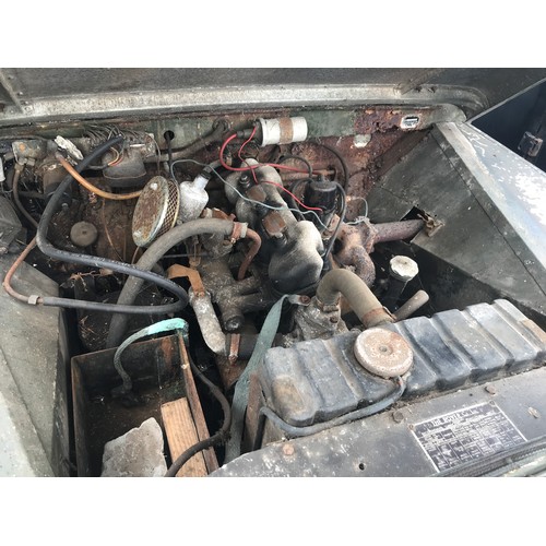 16 - SERIES 1 LAND ROVER GNR 103, MK 1, FIRST REGISTERED 23.10.1950, PETROL

The successful bidder must p... 