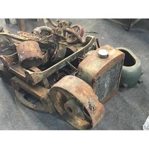 607 - RADIATOR, TANK & VARIOUS OTHER PARTS