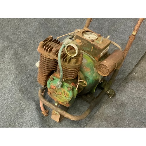 605 - BRISTOL AIR COMPRESSOR GENERATOR SET