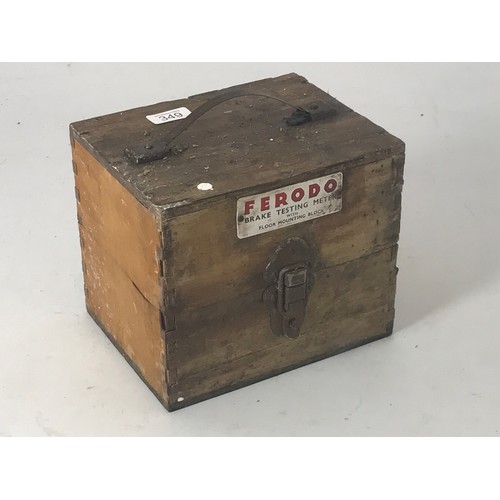 349 - A FERODO BRAKE TESTING KIT