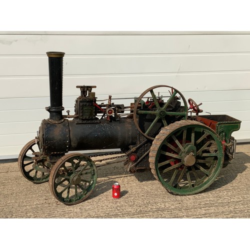 700 - WILLIAM FOSTER & CO LINCOLN LARGE SCALE STEAM AGRICULTURAL STEAM ENGINE, BELIEVED TO BE 4 INCH SCALE... 