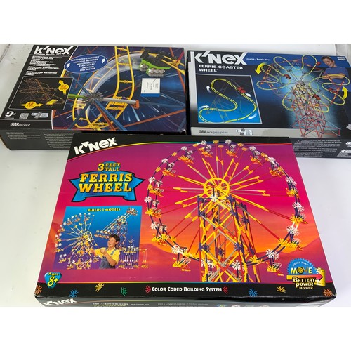 97 - K'NEX 3 FEET TALL FERRIS WHEEL 15116, UNSEALED, CONTENTS NOT CHECKED WITH K'NEX FERRIS-COASTER WHEEL... 