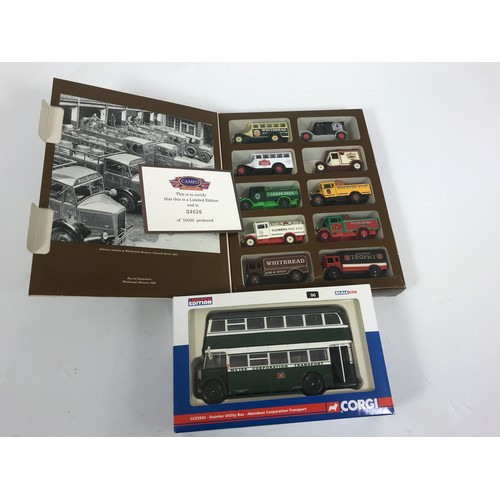 163 - CORGI,  BUSES IN BRITAIN CC25502 DAIMLER UTILITY BUS ABERDEEN CORPORATION TRANSPORT, BOXED CONDITION... 