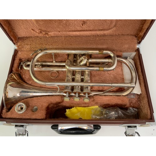 459 - YAMAHA CORNET IN FITTED HARD CASE