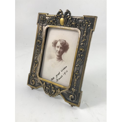 308 - GOOD QUALITY BRASS PHOTO FRAME