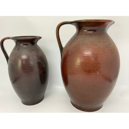 289 - 2 LARGE STONEWARE JUGS