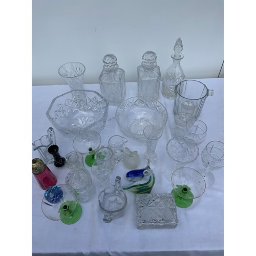 120 - MISC. GLASSWARE