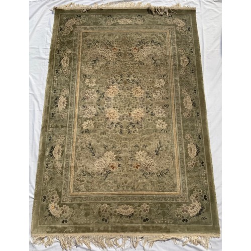 517 - GREEN GROUND RUG