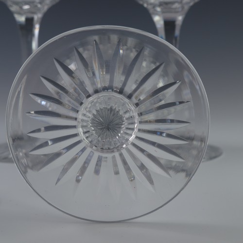 122 - SET OF 8 STUART CRYSTAL WINE GLASSES