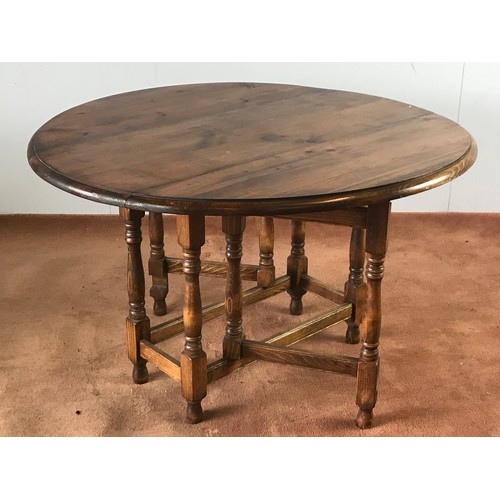 94 - MODERN PINE GATE LEG TABLE