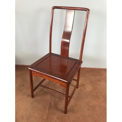 288 - SET OF 6 CHINESE HARDWOOD CHAIRS