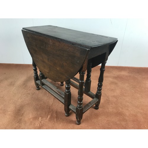 133 - GATE LEG DROP LEAF DINING TABLE