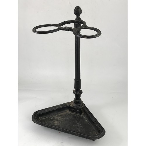 341 - CAST IRON STICK STAND