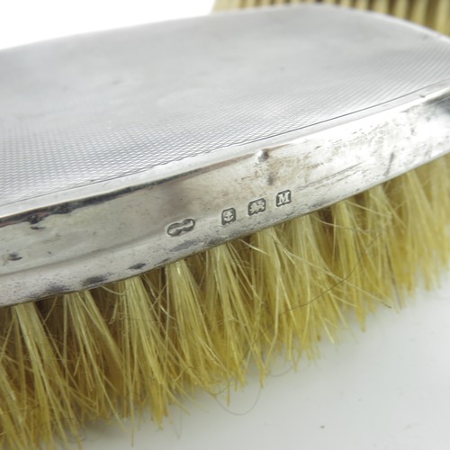 367 - PAIR OF SILVER BACK BRUSHES