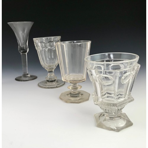 79 - 6 VARIOUS ANTIQUE GLASSES