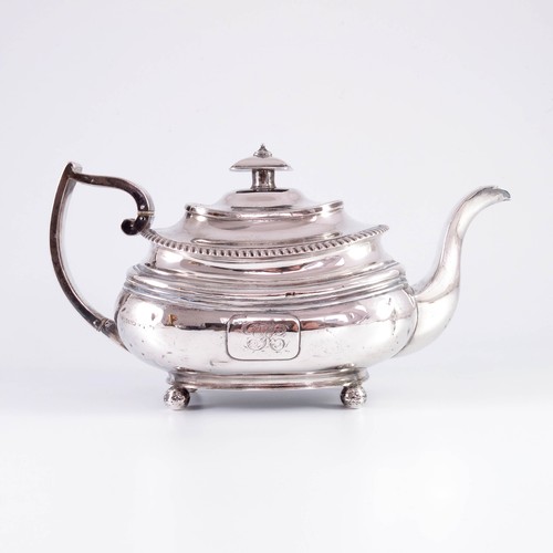 405 - SILVER TEA POT APPROX. 570g GROSS