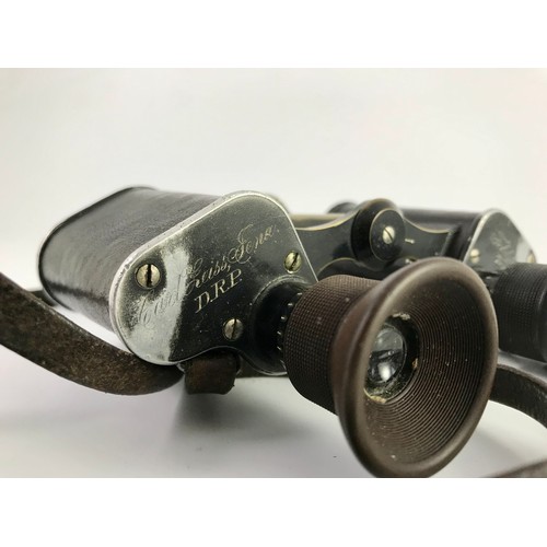 174 - PAIR OF GERMAN WWI ERA BINOCULARS