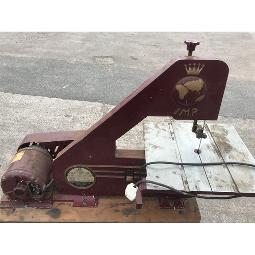 271 - IMP, CORONET TOOLCO DERBY BAND SAW ON CABINET