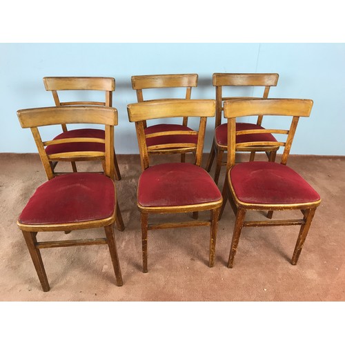 483 - SET OF 6 CHAIRS