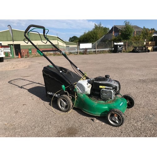 322 - GARDEN LINE 575EX LAWN MOWER WITH BRIGGS AND STRATTON ENGINE