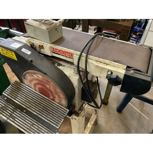 268 - AXMINSTER POWER TOOL CENTER BAND SANDER MODEL SHENG TSA1