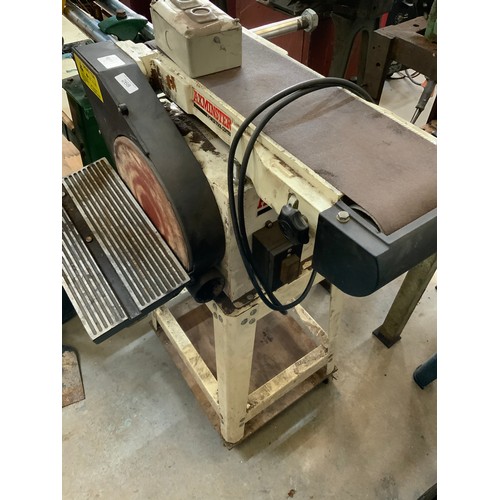 268 - AXMINSTER POWER TOOL CENTER BAND SANDER MODEL SHENG TSA1