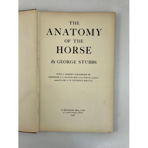 83 - ANATOMY OF THE HORSE, GEORGE STUBBS 1938