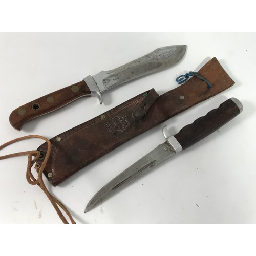 528 - PUMA HUNTING KNIFE AND ONE OTHER