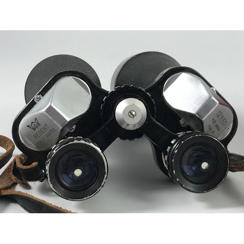 311 - REGENT 12 X 50 BINOCULARS IN CASE