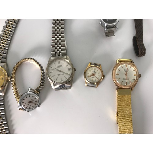 376 - COLLECTION OF LADIES AND GENTS WRIST WATCHES, MOSTLY FASHION WATCHES