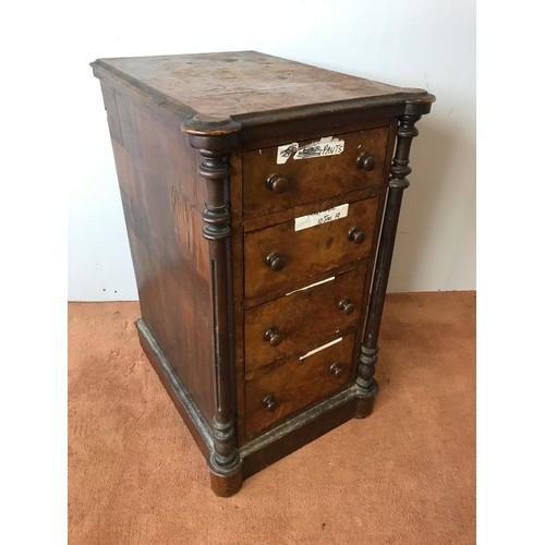 22 - 4 DRAWER WELLINGTON STYLE CABINET