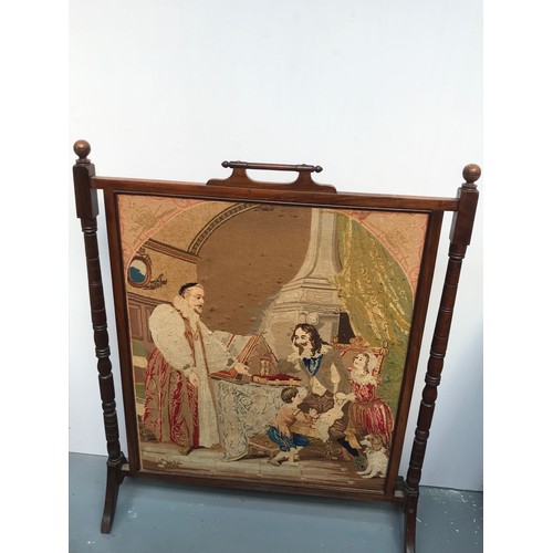 63 - TAPESTRY FIRE SCREEN